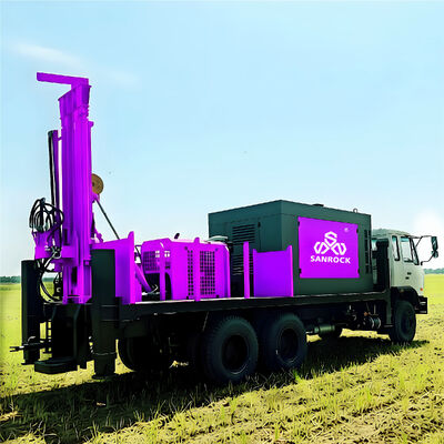 Multifunctional Water Well Drilling Rig Geothermal Well Drilling Machine Crawler Water Well Drilling Rig Supplier 