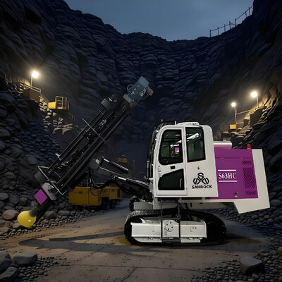 Compact Cabin Design Crawler Drilling Rig High Speed Blast Hole Drilling Machine Mining DTH Drilling Rig