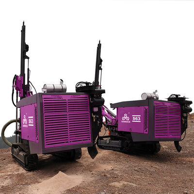 Zero Emission Drilling Rig 30m Depth Rotary Blast Hole Drilling Equipment Hydraulic Crawler DTH Drilling Rig