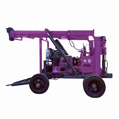 Gold Copper Mining Core Drill Rig Portable Drilling Machine Full Hydraulic Core Drilling Rig For Sale