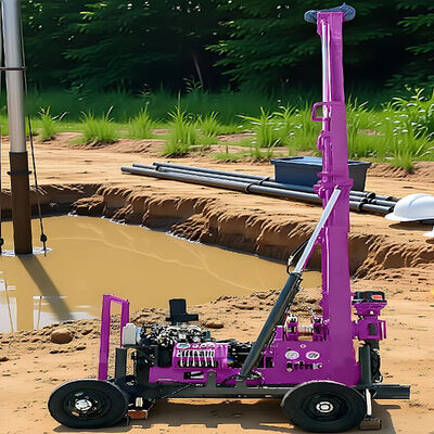 HQ NQ PQ Hydraulic Core Drilling Rig Equipment Copper Exploration Portable Core Drilling Rig Machine 