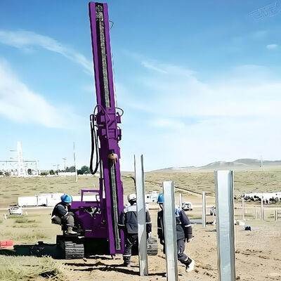 Diesel Pile Driver Machine Urban Construction Piling Machinery Engineering Photovoltaic Pile Driver