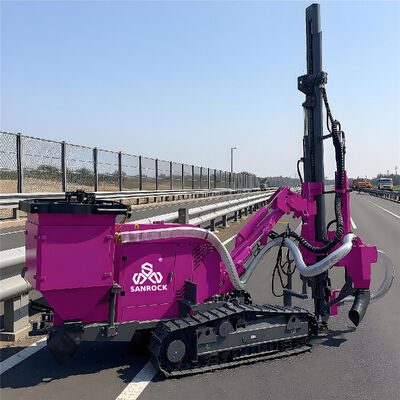 Hydraulic Pile Driver Machine Precise Depth Building Foundation Pile Drilling Rig Anchor Crawler Pile Driver