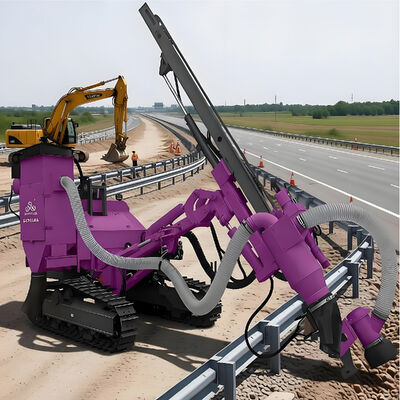 Diesel Pile Driver Urban Development Engineering Drilling Rig Ground Screw Pile Drilling Machine