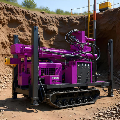 Hydraulic Soil Investigation Drilling Rig Fast Drilling Speed Geological Exploration Portable Soil Drilling Rig