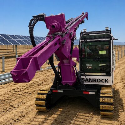 Hydraulic Pile Driver Machine Auger DTH Ground Screw Hydraulic Hammer Multi-Mode Diesel Pile Driving Equipment