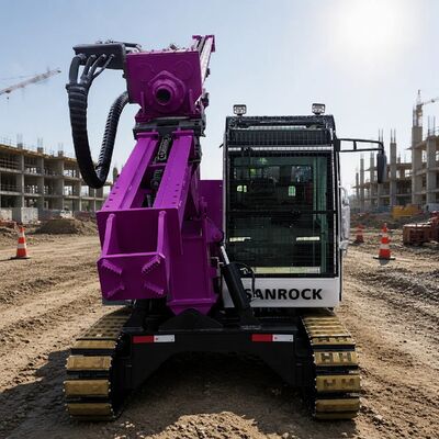 Auger Pile Driver Diesel Hydraulic Pile Driving Machine Photovoltaic Solar Pile Driver for Sale