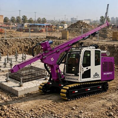 Multifunctional Pile Driver Four Piling Methods High Efficiency Hydraulic Hammer Pile Driver Machine 