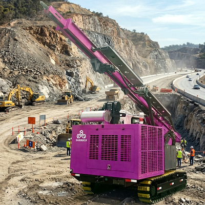 Multifunctional Pile Driver Four Piling Methods High Efficiency Hydraulic Hammer Pile Driver Machine 