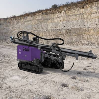 Multi Angle Borehole Drilling Rig Equipment Easy To Operate DTH Hammer Drill Machine Mining Drilling Rig  