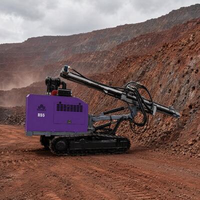 Split Type DTH Drilling Rig Mining Project 30m Depth Borehole Drilling Rig Crawler Drilling Machine for Sale