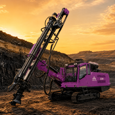 Integrated DTH Drilling Rig 35m Depth High Precise Rock Penetration Borehole Drilling Rig Mining Drilling Machine for Sale