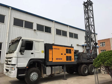 Efficient Truck Mounted Drill Rig With Air Compressor Diesel Power Type