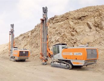 50m Depth Dth Surface Blast Hole Drilling Rig Integrated For Coal Mining Quarry