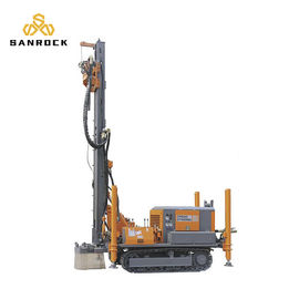 Portable Water Well Boring Machine Rotary Drilling Rig 220 / 380V