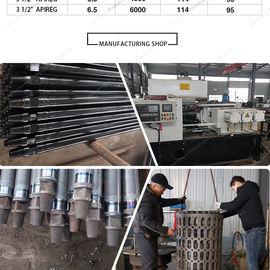 High Performance Durable Water Well Drill Pipe 2 Meter 3  Meter Length