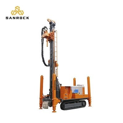 300m Geothermal Hole DTH Hard Rock Drilling Machine