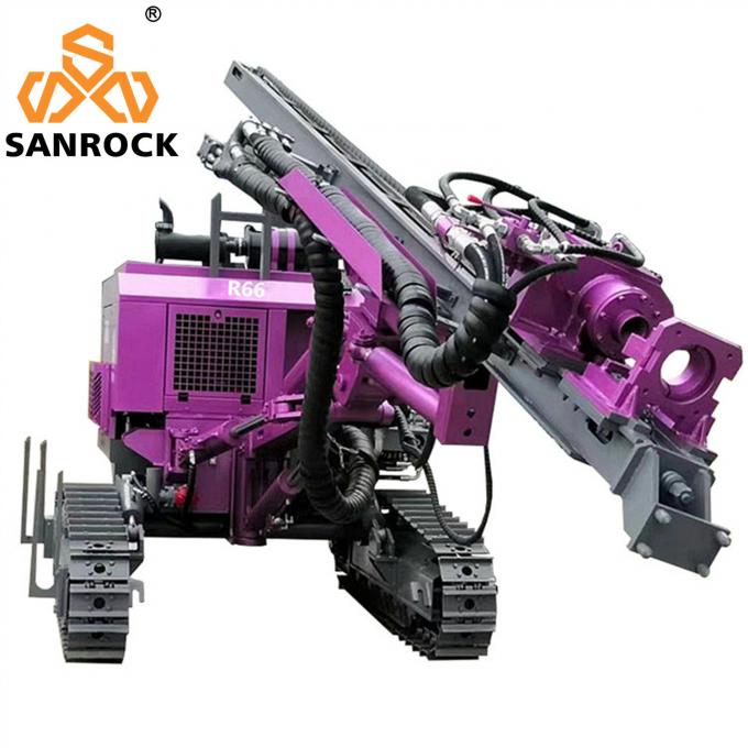 Depth 50m Hydraulic DTH Drilling Machine Rotary Borehole Drilling Rig ...