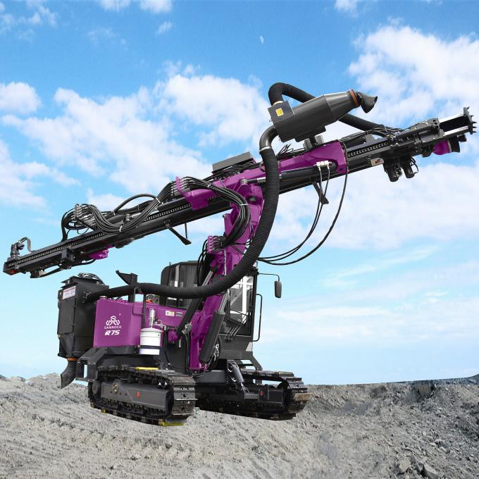 Mining Drilling Rig Hydraulic Automatic Drill Pipe Changing Blast Hole ...